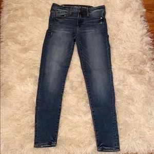 AEO Dark Wash Jegging